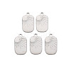 Non-Tarnish 201 Stainless Steel Pendants STAS-S119-147P-1