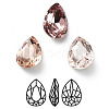 K9 Glass Rhinestone Cabochons RGLA-M016-B02-D-1