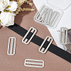 Unicraftale 8Pcs Belt 316 Stainless Steel Slide Buckles STAS-UN0051-32-2