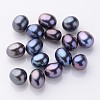 Natural Cultured Freshwater Pearl Rice Beads PEAR-R012-15-1