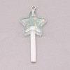 Resin Pendants RESI-WH0025-11A-2