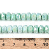Anti-Tarnish Electroplate Glass Beads Strands GLAA-T025-8mm-11D-4