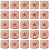 100Pcs Engraved Beech Wood Beads WOOD-PA0001-86A-7