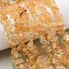 Natural Citrine(Heated) Beads Strands G-K400-A01-8x10-1