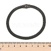 304 Stainless Steel Mesh Chain Bracelets for Women Men BJEW-Z087-19B-5