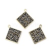 Rhinestone Pendants KK-C246-11LG-5