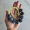 Glass & Resin Fruit Beaded Necklaces for Women WG91F17-01-1
