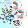 50Pcs 10 Colors Handmade Porcelain Beads PORC-YW0001-11-3