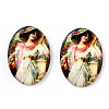 Glass Cabochons GGLA-T004-01I-1