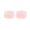 Two Tone Transparent Spray Painted Glass Beads GLAA-T022-03-C06-4