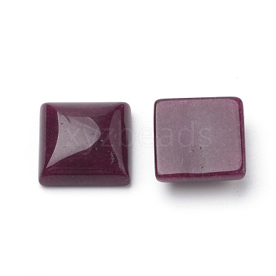 Natural White Jade Cabochons G-Q975-12x12-01-1