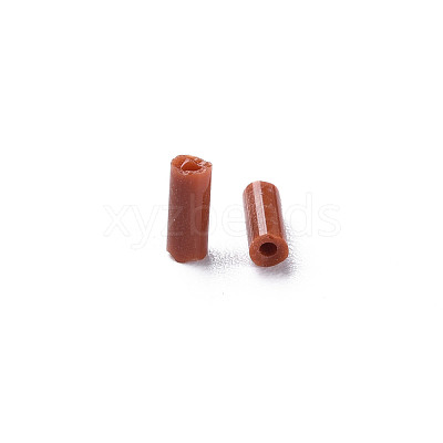 Opaque Colours Glass Bugle Beads SEED-N005-001-B01-1