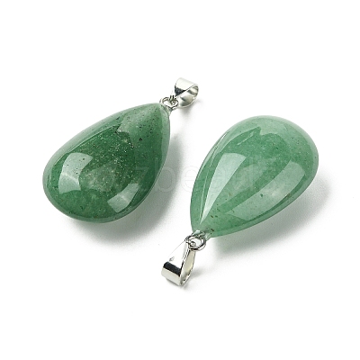 Natural Green Aventurine Pendants GG-K002-09U-1