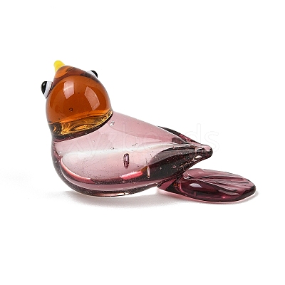 Handmade Lampwork Bird Figurine GL-CBAE714-03-1