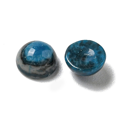 Dyed Natural Blue Agate Cabochons G-Q173-01B-20-1