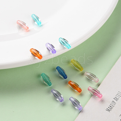 Transparent Acrylic Beads X-TACR-S154-07A-1