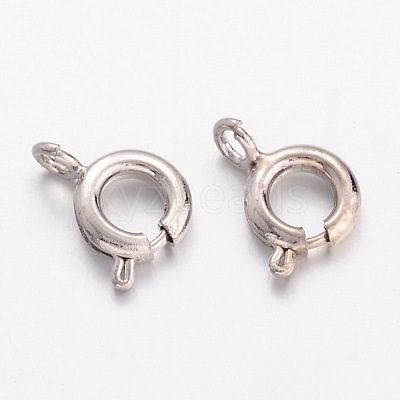 Brass Spring Ring Clasps EC095-NF-1