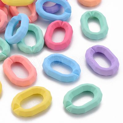 Rubberized Style Acrylic Linking Rings MACR-T041-11-1