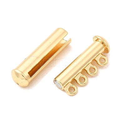 Brass Slide Lock Clasps DIY-F910-01B-G-1