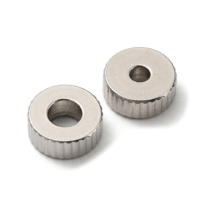 60Pcs 4 Style 201 Stainless Steel Beads STAS-NB0001-67-1