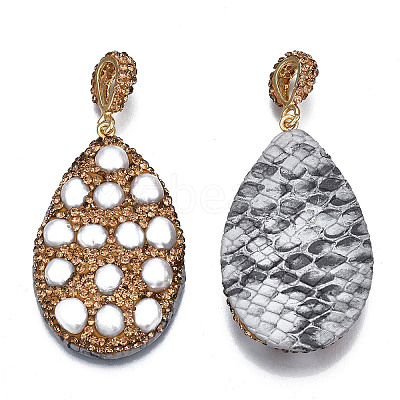 Natural Freshwater Pearl Big Pendants RB-S056-24-RS-1
