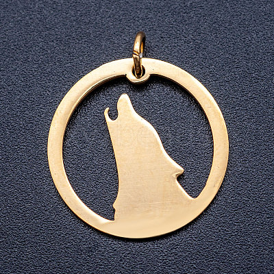 201 Stainless Steel Pendants STAS-T046-JA354-2-1