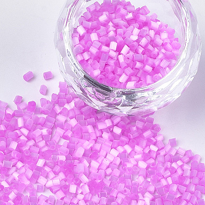 Glass Bugle Beads X-SEED-S023-15C-12-1