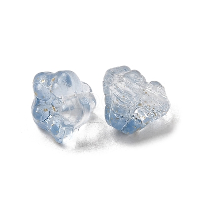 Transparent Glass Beads GLAA-D304-01C-1