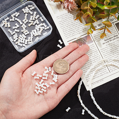 4 Strands Natural Freshwater Shell Beads Strands SHEL-NB0001-52-1