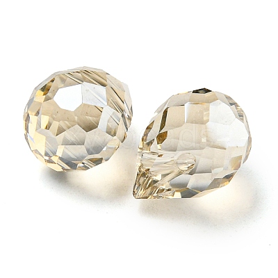 Electroplated Glass Beads EGLA-K062-01A-1