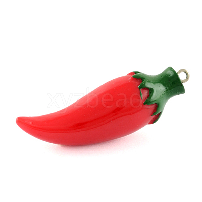 Resin Pepper Pendants RESI-S300-45mm-1