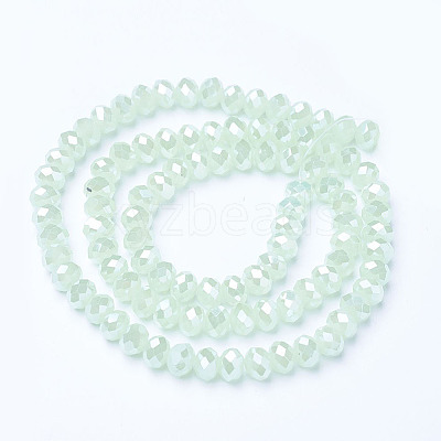 Electroplate Glass Beads Strands EGLA-A044-J3mm-B01-1