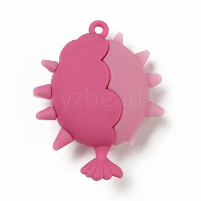 PVC Plastic Big Pendants KY-D016-26-1