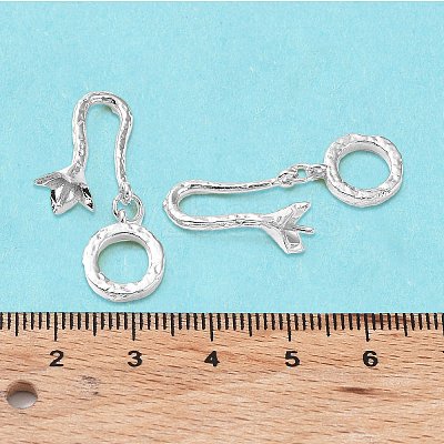 Brass Peg Bails Pendants KK-A189-04S-1