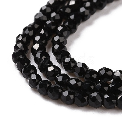 Transparent Glass Beads Strands GLAA-H021-04-M-1