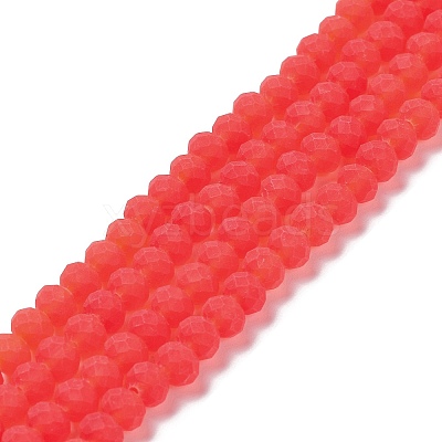 Transparent Glass Beads Strands EGLA-A044-T1mm-MD01-1