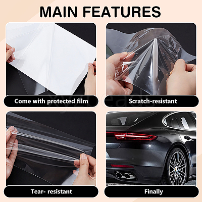Polyurethane Car Protection Film AJEW-WH0796-82A-1