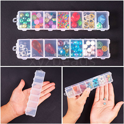 Plastic Bead Containers CON-PH0001-21-1