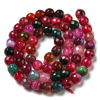 Natural Agate Beads Strands G-C082-A01-15-1