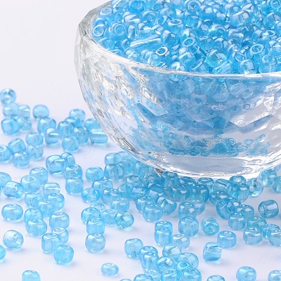 (Repacking Service Available) Glass Seed Beads SEED-C015-4mm-103-1