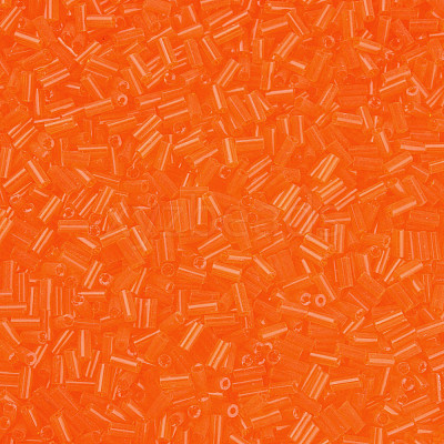 Transparent Glass Bugle Beads SEED-N005-001-C11-1