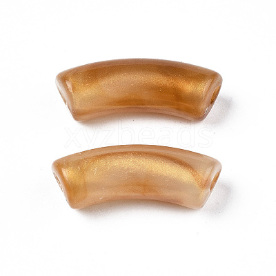 Opaque Acrylic Beads X-MACR-N009-019B-1