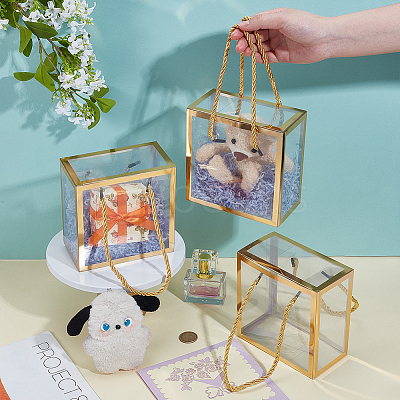 Foldable Hot Stamping Transparent PVC Packaging Boxes CON-WH0123-24B-02-1