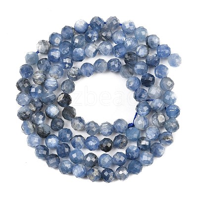 Natural Kyanite Beads Strands GG-CBAF084-A01-4mm-1