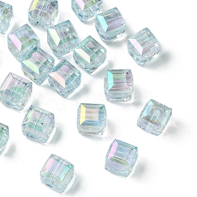 20Pcs Transparent Acrylic Beads PACR-YW0001-23C-1