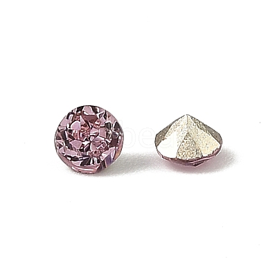 Glass Rhinestone Cabochons GLAA-A018-4mm-223-1