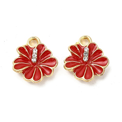 Alloy Enamel Charms ENAM-F144-01-1