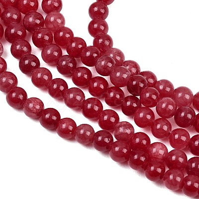 Natural Striped Stone Beads Strands G-D315-A01-05-4mm-1