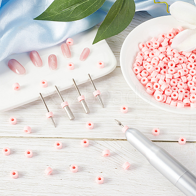 100Pcs Plastic Sleeve Ring FIND-OC0003-05D-1