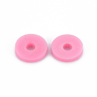 Handmade Polymer Clay Beads Strands CLAY-R089-8mm-T012-1